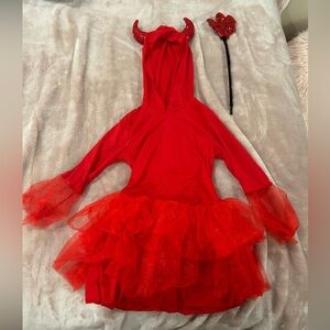 Devil Kids Halloween Costume Size 7/8